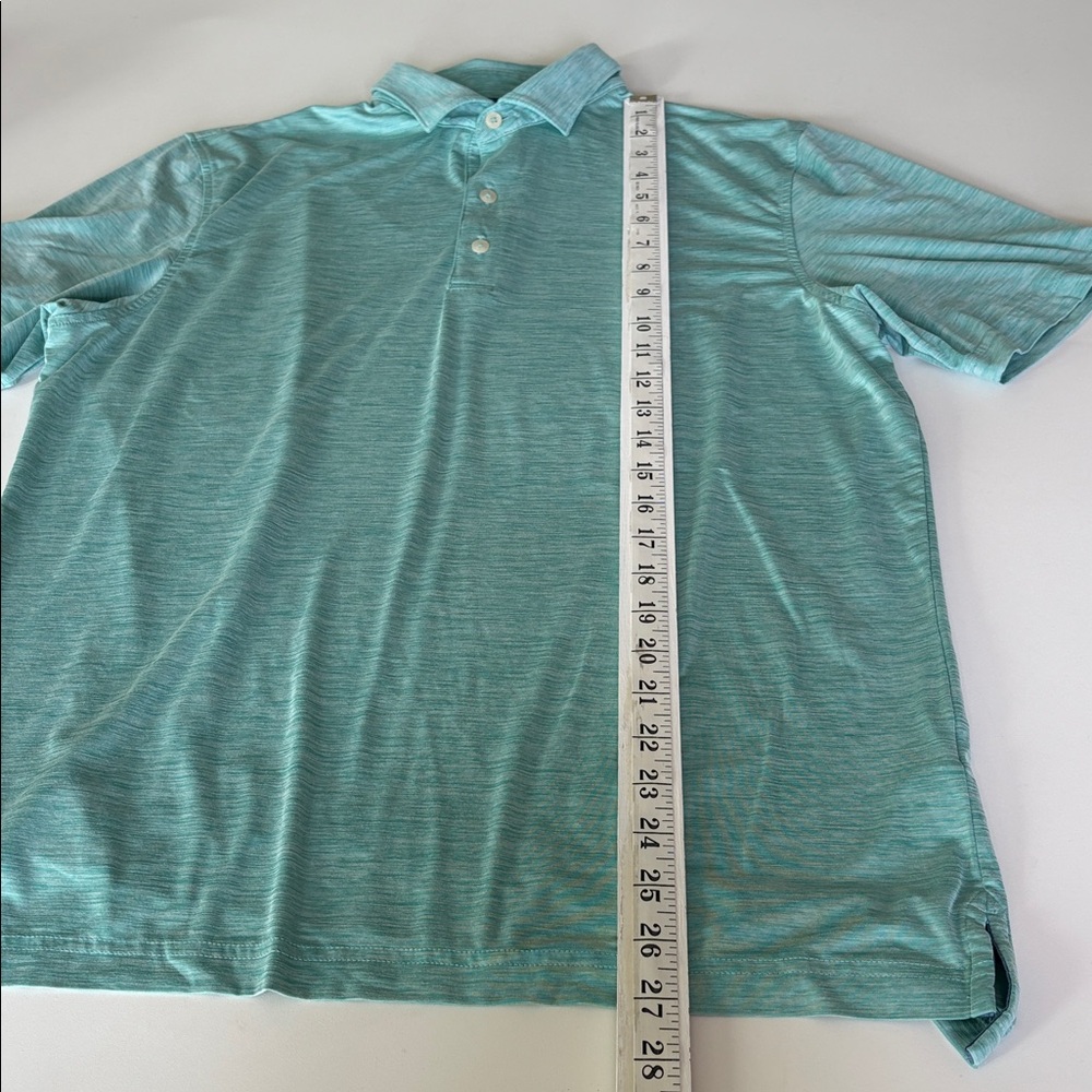 Johnnie-O Featherweight Performance Polo Huronn in Iguana Wrinkle Resist Size M - Picture 8 of 8